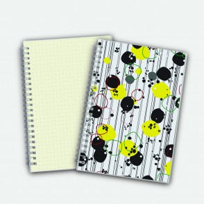 Poly Cover Notebook A5 Dots