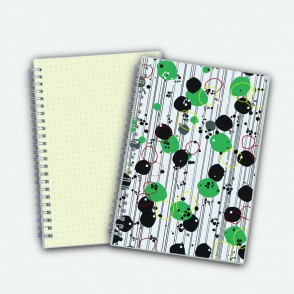 Poly Cover Notebook A5 Dots