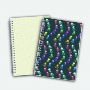 Poly Cover Notebook A5 Dots