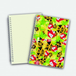 Poly Cover Notebook A5 Dots