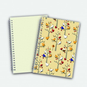 Poly Cover Notebook A5 Dots