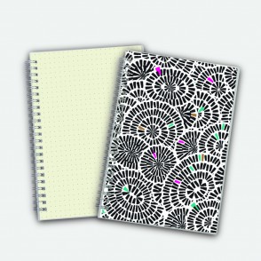 Poly Cover Notebook A5 Dots