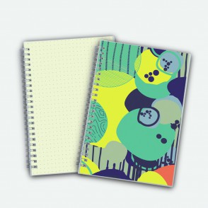 Poly Cover Notebook A5 Dots