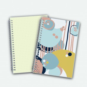 Poly Cover Notebook A5 Dots