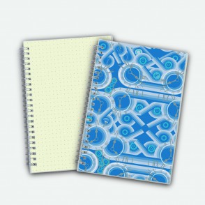 Poly Cover Notebook A5 Dots