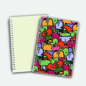 Poly Cover Notebook A5 Blank