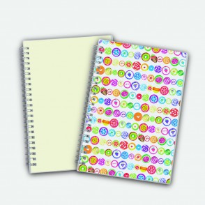 Poly Cover Notebook A5 Blank