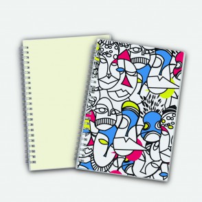 Poly Cover Notebook A5 Blank