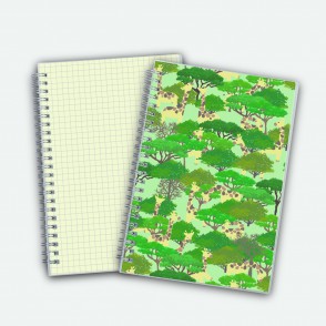 Poly Cover Notebook A5 Grid