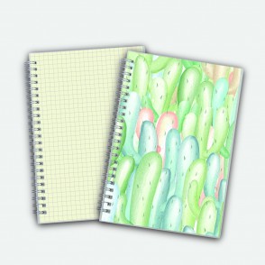 Poly Cover Notebook A5 Grid
