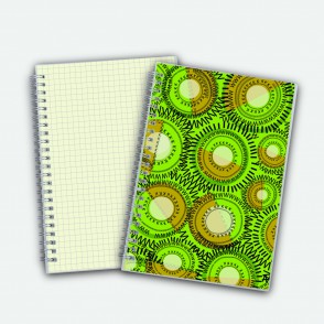 Poly Cover Notebook A5 Grid