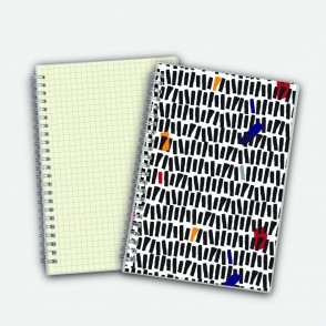 Poly Cover Notebook A5 Grid