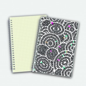 Poly Cover Notebook A5 Grid