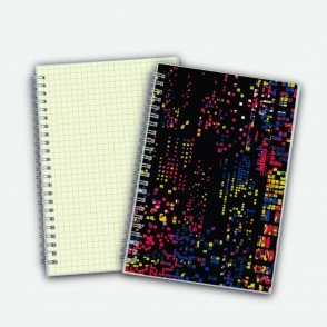 Poly Cover Notebook A5 Grid