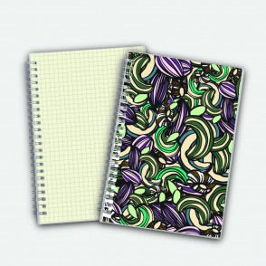 Poly Cover Notebook A5 Grid