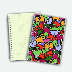 Poly Cover Notebook A5 Notetaking
