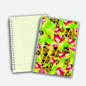 Poly Cover Notebook A5 Notetaking