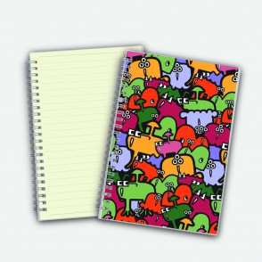 Poly Cover Notebook A5 Ruled Line