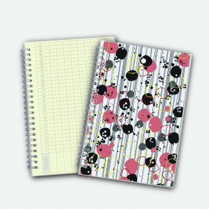 Poly Cover Notebook A5 Undated Planner