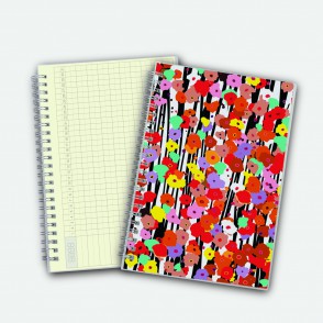Poly Cover Notebook A5 Undated Planner