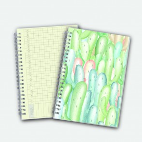 Poly Cover Notebook A5 Undated Planner