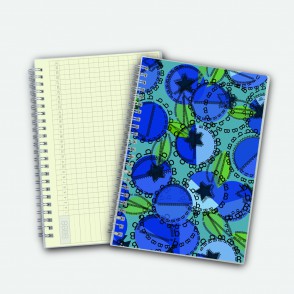 Poly Cover Notebook A5 Undated Planner