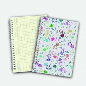 Poly Cover Notebook A5 Undated Planner