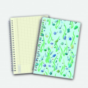 Poly Cover Notebook A5 Undated Planner