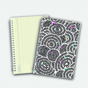 Poly Cover Notebook A5 Undated Planner