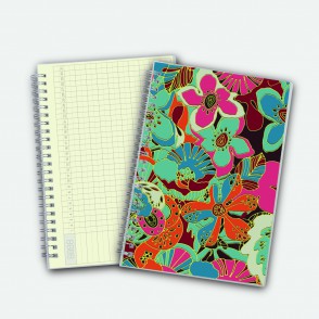 Poly Cover Notebook A5 Undated Planner