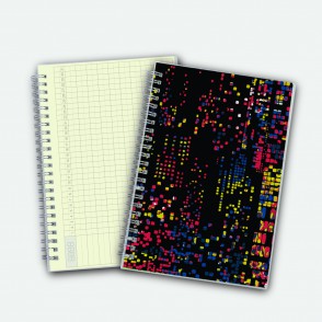 Poly Cover Notebook A5 Undated Planner