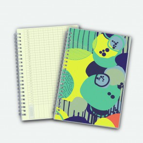 Poly Cover Notebook A5 Undated Planner