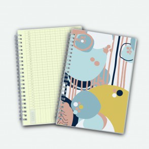 Poly Cover Notebook A5 Undated Planner