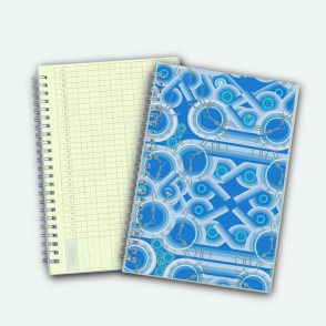 Poly Cover Notebook A5 Undated Planner