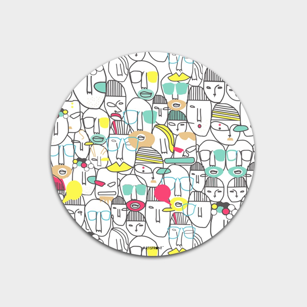 Metal Mouse Pad Round