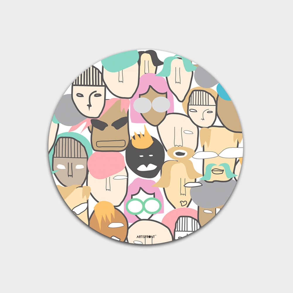 Metal Mouse Pad Round
