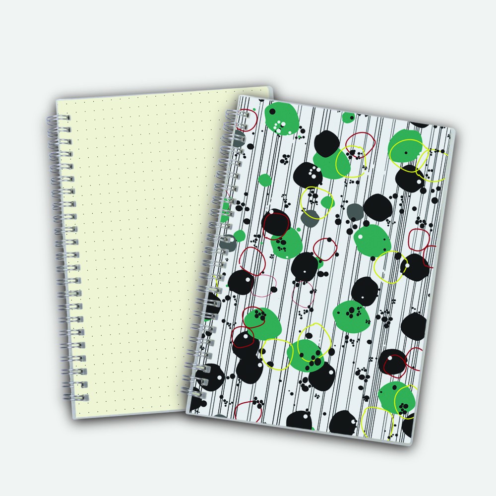 Poly Cover Notebook A5 Dots