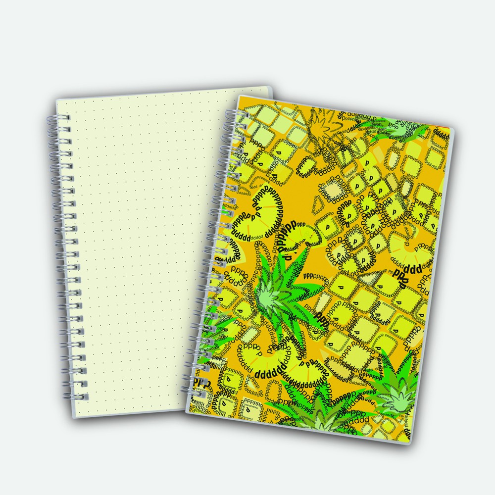 Poly Cover Notebook A5 Dots