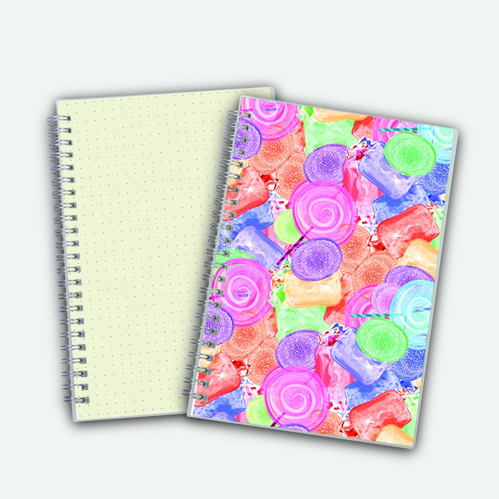 Poly Cover Notebook A5 Dots