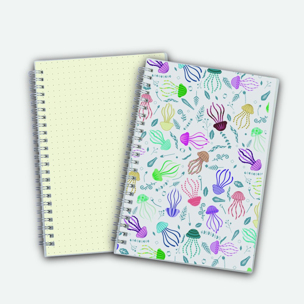Poly Cover Notebook A5 Dots