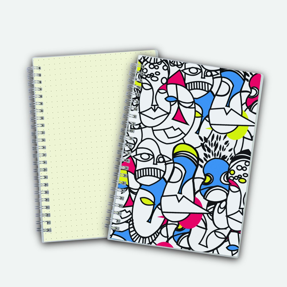 Poly Cover Notebook A5 Dots