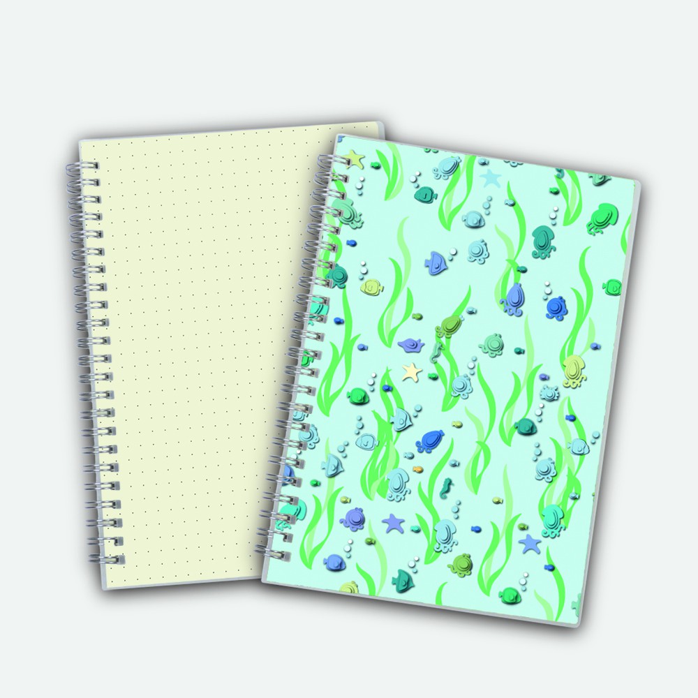 Poly Cover Notebook A5 Dots