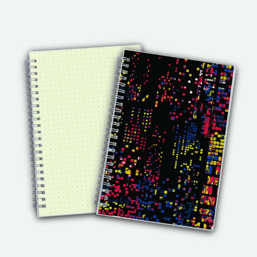 Poly Cover Notebook A5 Dots