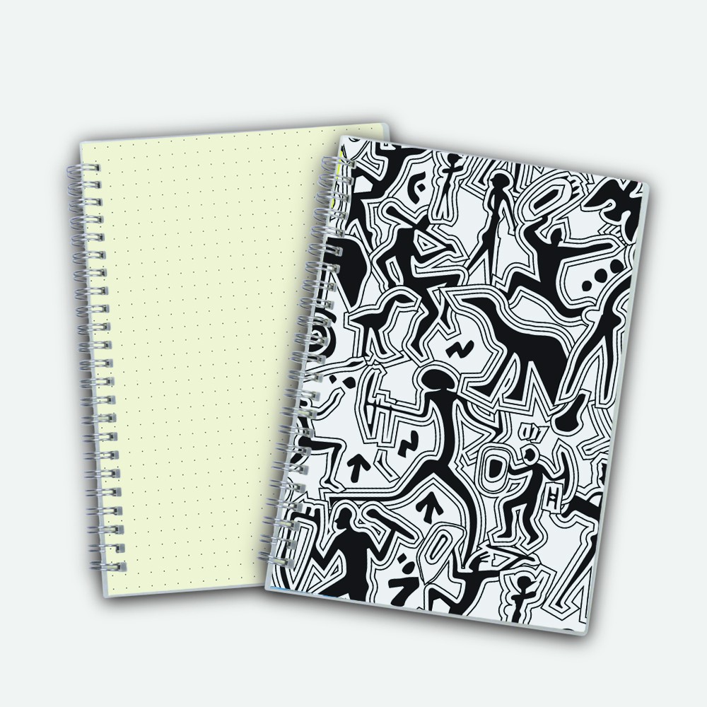 Poly Cover Notebook A5 Dots