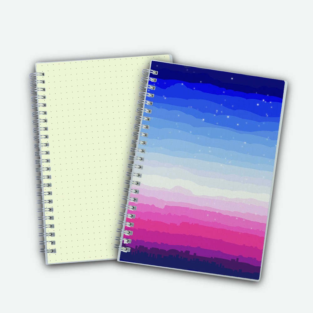 Poly Cover Notebook A5 Dots