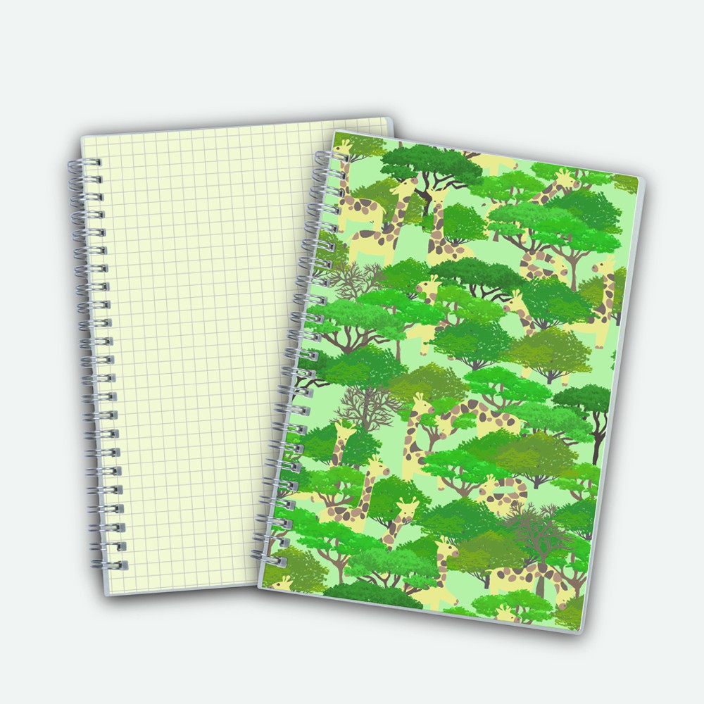 Poly Cover Notebook A5 Grid