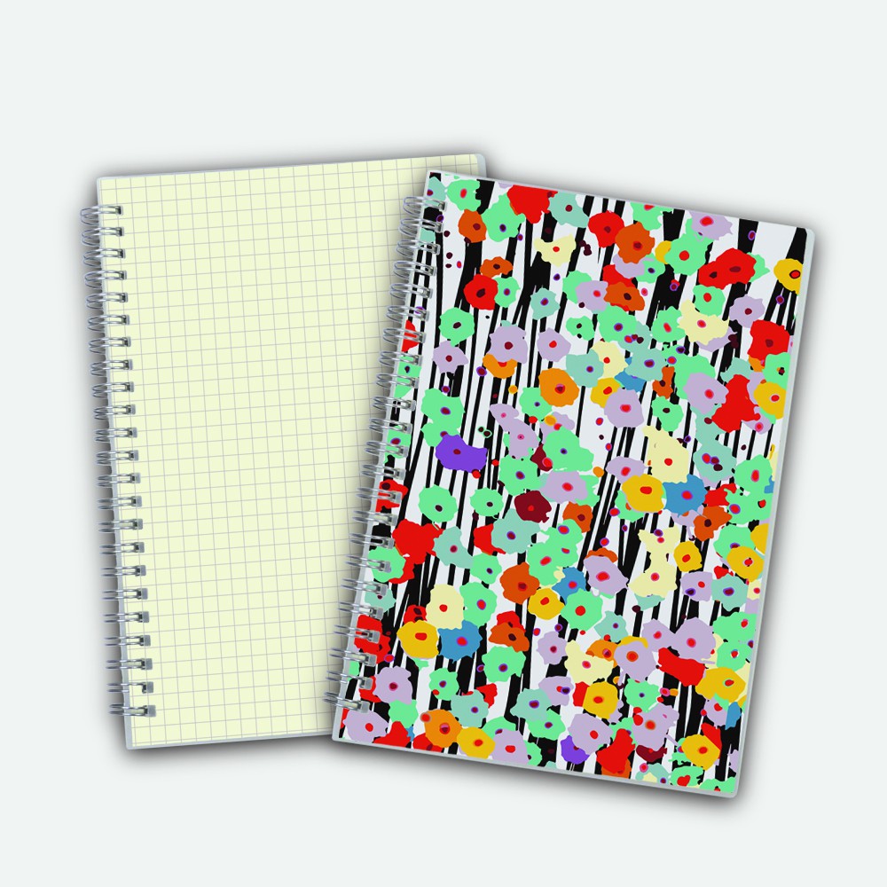 Poly Cover Notebook A5 Grid