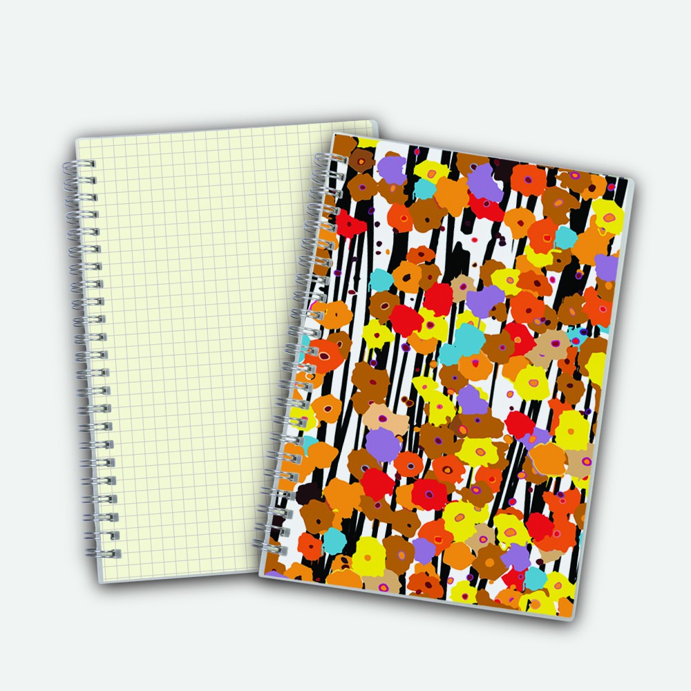 Poly Cover Notebook A5 Grid