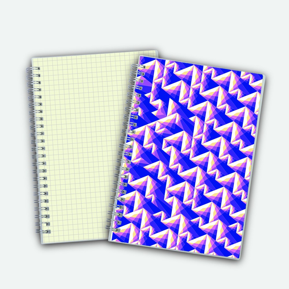 Poly Cover Notebook A5 Grid