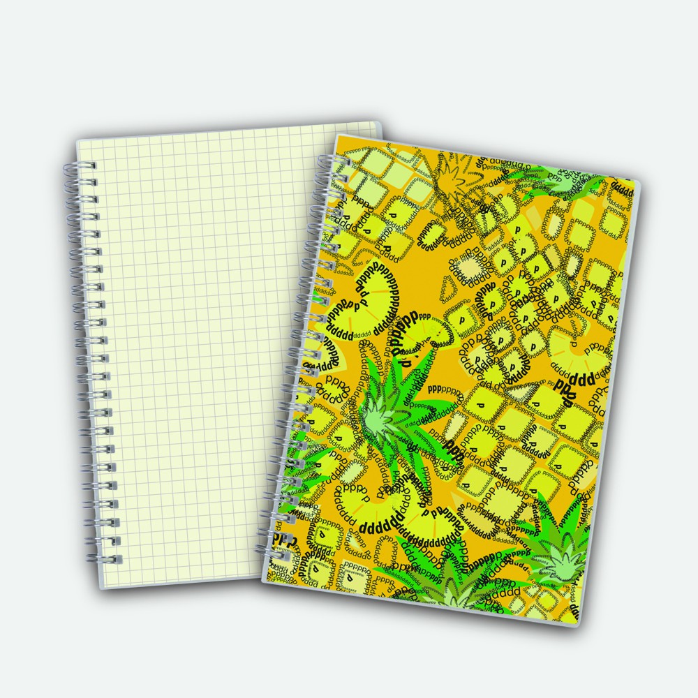 Poly Cover Notebook A5 Grid